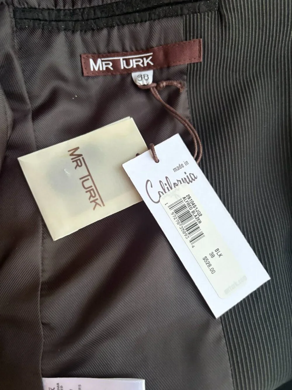 Mr. Turk Alfred Blazer – Metallic Groove